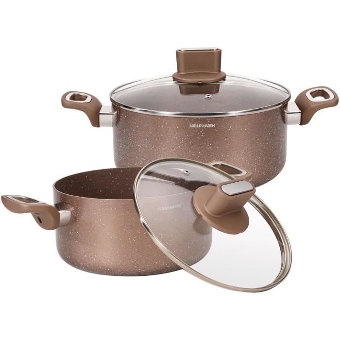 BRA Efficient - Plancha, 35 cm, Fonte d'Aluminium avec Revêtement Antiadhésif Teflon Platinum Plus sans PFOA, Compatible Tous Feux Dont Induction