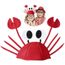 Tinksky Halloween Drôle Chapeaux Pour La Fête Mignon Chapeau De Crabe Chapeau Pour Pâques Halloween Décoration De Fête De Noël