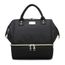 Sac A Dos A Langer Bebe Etanche En Oxford Avec Matelas A Langer 3 Poches Isothermes Poignees Fixes Sur Poussettes Unisex Voyage Noir Achat Vente Sac A Langer 0192241362921 Cdiscount