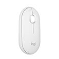 LOGITECH - Souris sans fil - Pebble Mouse 2 M350s - Blanc - (910-007013)-0