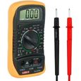 Multimètre numérique TRIXES - Voltmètre ampèremètre CA CC ohmmètre - 19 gammes-0
