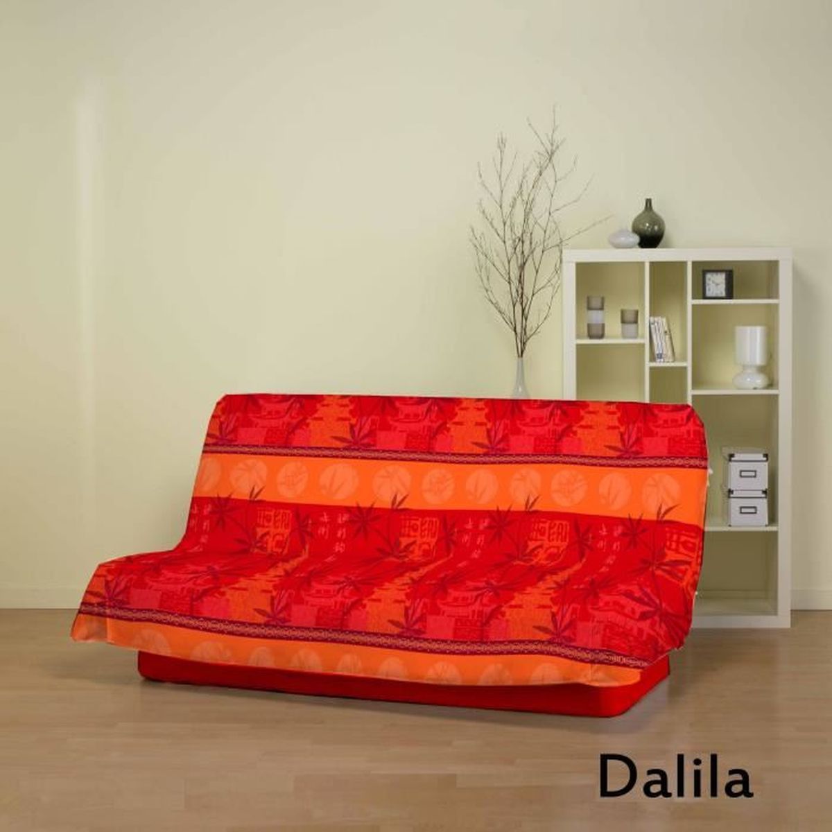 Housse De Clic Clac Rouge Safari 135 X 195 X 33 Cm Achat Vente