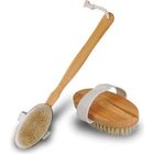 AUCUNE Brosse de bain, Brosse dos douche, iFanze Brosse longue pour la dos / corps - un masseur de cellulite, purifiante exfoliante, élimin