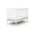 AT4 - Lit bébé ESSENTIEL en bois Blanc - Taille unique
