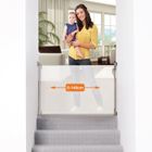 DREAMBABY® Barrière de sécurité rétractable - A visser - Ouverture à double sens- Cadre jusqu'à 140 cm -2 kits montage inclus-