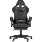 Chaise de Bureau - Rattantree Siège de bureau Réglable - Chaise gaming avec Appui-tête et Support lombaire, 136kg, Noir