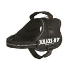 Harnais - Julius-K9 - Mini-Mini - 40-53 cm - Noir - Antiallergique et Réglable