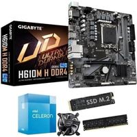 Kit évolution PC - Carte mère Gigabyte + Processeur Intel + 16 GB RAM + SSD 480 Go