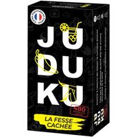 Jeu de société - JUDUKU - La Fesse Cachée - 480 nouvelles cartes - Edition Limitée Noir & Blanc 6499