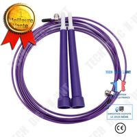 TD® Accessoires Fitness - Musculation,1PC Crossfit vitesse corde à sauter musculation réglable corde à sauter Fitness - Type Purple