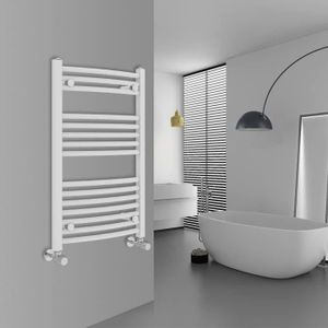 SÈCHE-SERVIETTE ÉLECT Sèche-serviettes moderne pour salle de bain et cuisine - 800 x 500 mm -.[Z1718]
