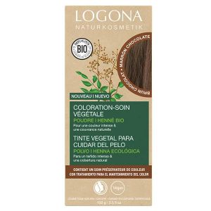 COLORATION Logona Coloration-soin brun chocolat 100g