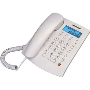 Téléphone fixe Téléphone fixe - Daewoo - DTC-310 - Mains libres -