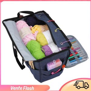 Lot De 10 Sacs à Tricoter Bleu Marine – Pour Fil, Cordon, Travail, Neufs, Marque Big & Little