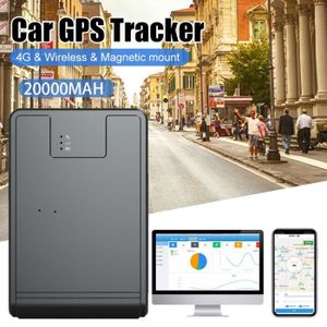 TRACAGE GPS Mini traceur GPS de voiture,Traceur GPS rechargeab