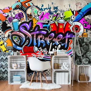 Papier Peint Intissé Tapisserie Murales Panoramique 3D Graffiti Art Ampoule  Créativité Murale Moderne Conception Artistique 300X210 - Cdiscount  Bricolage