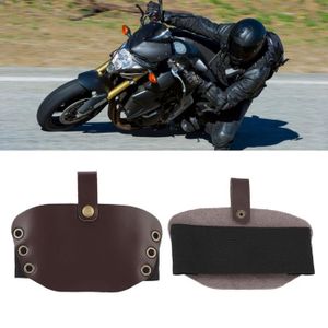 LACET  Pwshymi - Housse de protection pour chaussures de moto Housse de protection pour bottes de moto en matériau PU de auto combinaison