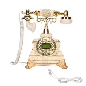 Téléphone fixe Qqmora téléphone antique MS‑ 612A téléphone Vintag
