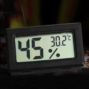 Vinabo 2PCS Mini Thermomètre Hygromètre Digital à Haute Précision, Thermomètre  Hygrometre Interieur, Avec Interrupteur, Transformable ℃/℉, Pour Salon  Entrepôt Chambre de Bébé Vestiaire(Blanc) : : Jardin