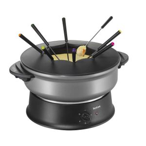Rotel 1181250 Appareil à fondue chinoise avec fourchettes et épuisettes,  appareil à fondue, marmite pour fondue chinoise, Acier inoxydable, Verre