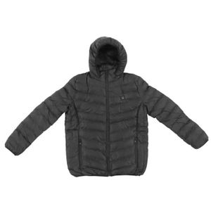 TROUSSE À STYLO MAG (XL)Veste Chauffante Noire Poche Intérieure Zippée Confortable 9 Zones Veste