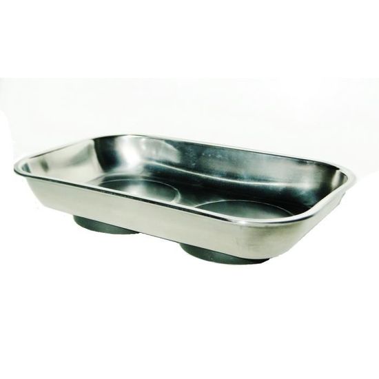 Double récipient coupelle magnétique fond aimanté en Inox 24cm Cdiscount Bricolage