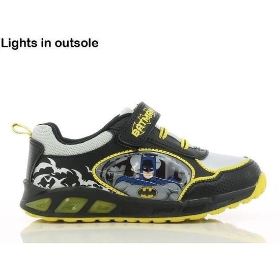 BATMAN Chaussure Batman lumi re Gar on Cdiscount Chaussures