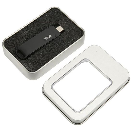 YIC Clé USB 3.0 Type C 2 en 1 pour téléphone portable, clé USB rotative en  métal pour stockage d'images sur tablettes (noir 128 Go) - Cdiscount TV Son  Photo