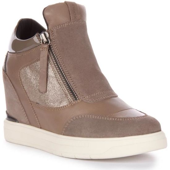 Basket compensee geox femme online