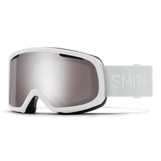 SMITH Masque de Ski Riot - Blanc Vapor Chroma Pop Sun Platinium + Jaune