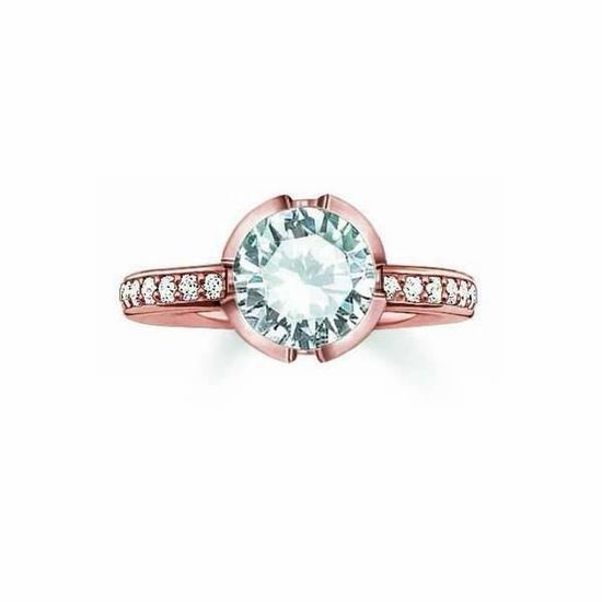 Bague Femme Thomas Sabo TR2035 416 14 taille 54 Achat Vente pendentif vendu seul Bague Femme Thomas Sabo TR2035 Femme Adulte