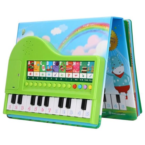 Zerone livre de jouet de piano d'enfants Piano jouet livre fonction  d'enregistrement éducatif enfants cadeau enfant en bas âge - Cdiscount Jeux  - Jouets
