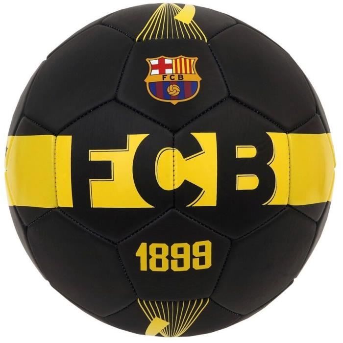 FC BARCELONA Ballon Foot Black Jersey