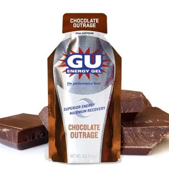 Gel Gu Energy Gel Chocolate Outrage Box 24 Unit