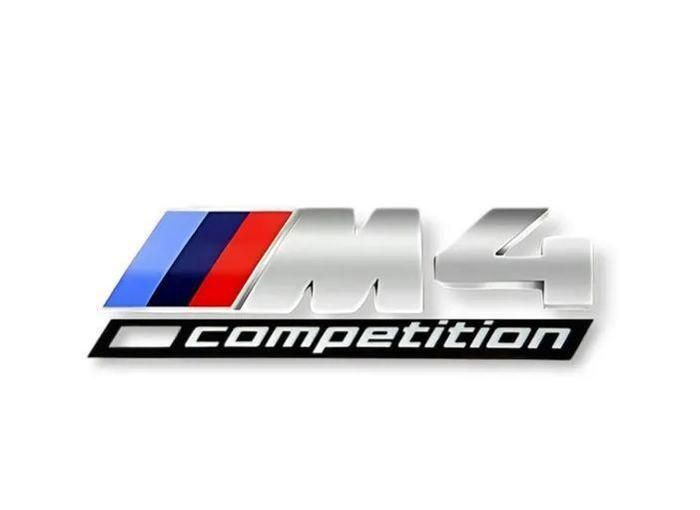 2x ///M Sport Emblème Badge Autocollant Chrome argent pour BMW Aile latérale 45mm x 15mm