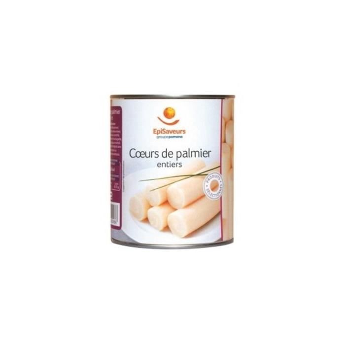 Coeurs de palmiers entier - 500g