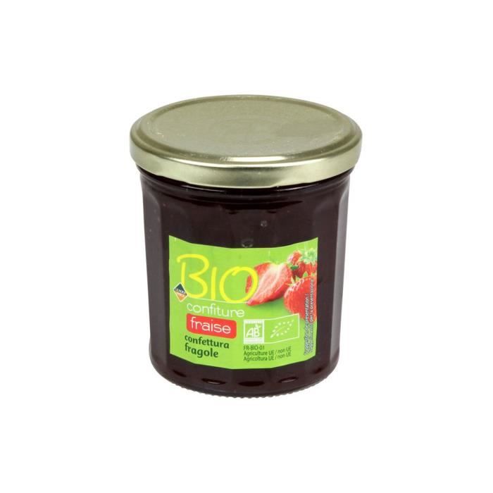 Confiture fraise Bio Leader Price - 360g