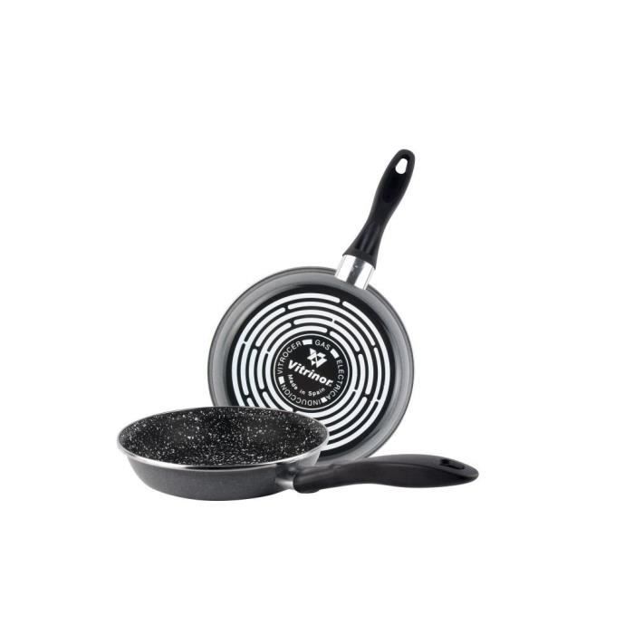 POELE Ø 32 CM INDUCTION EN EMAIL INTERIEUR FACON PIERRE CODE 64670795