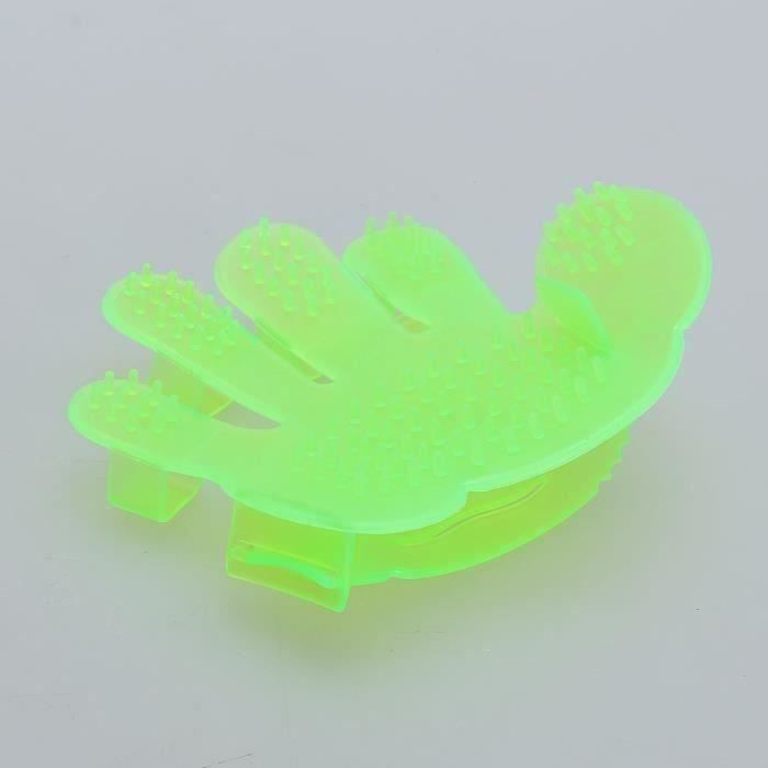 TEMPSA Gant de Brossage Brosse Pour Chien Chat Toilettage Couleur Aleatoire