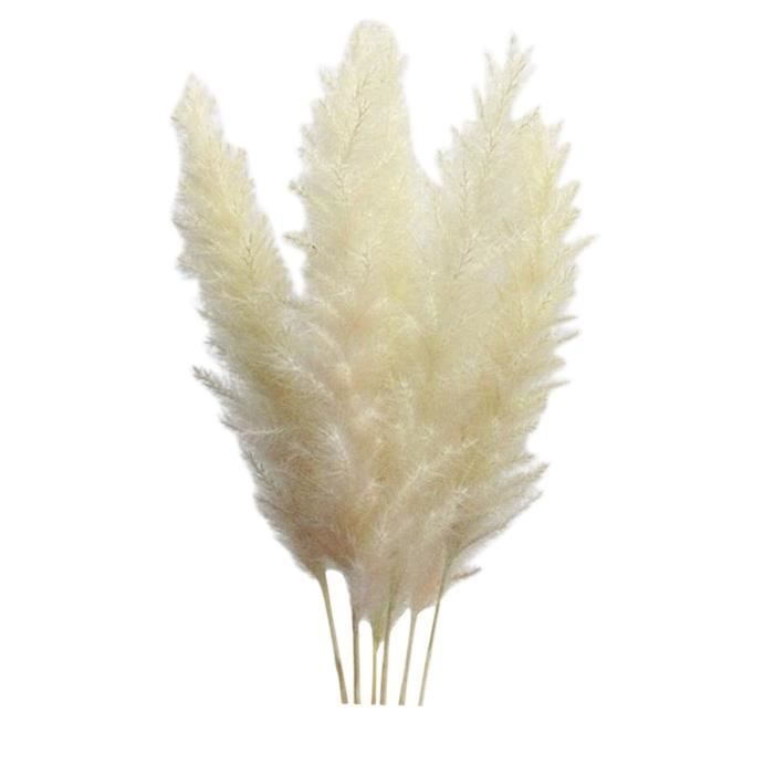 Fleurs artificielles blanches tulipes, 5 pièces, Bouquet de fausses fleurs en Latex tulipes, décoration de jardin de mar ES3223