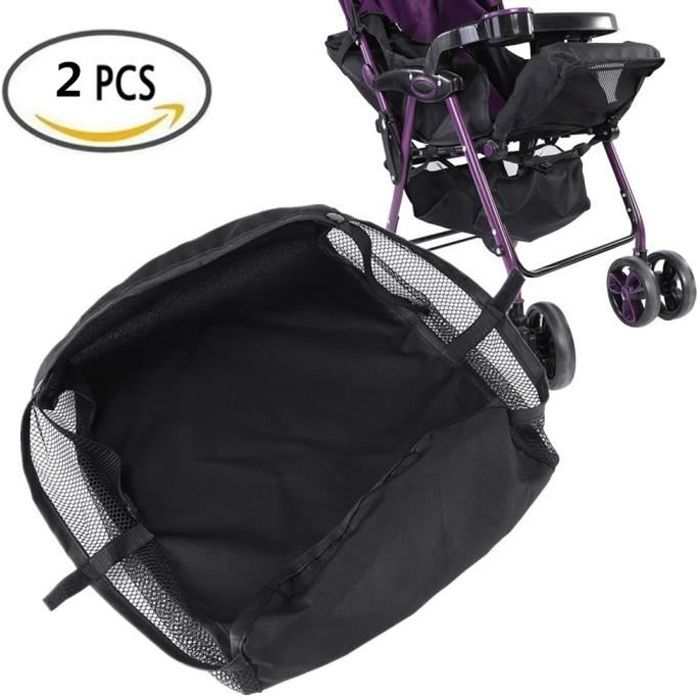 Panier Poussette De Rangement Pour Poussette Suspendus Bandoulière Stockage Des Objets De BéBé