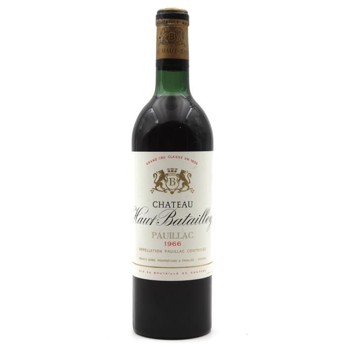 Château Haut Batailley 1966 Vin Rouge 75cl AOC Pauillac