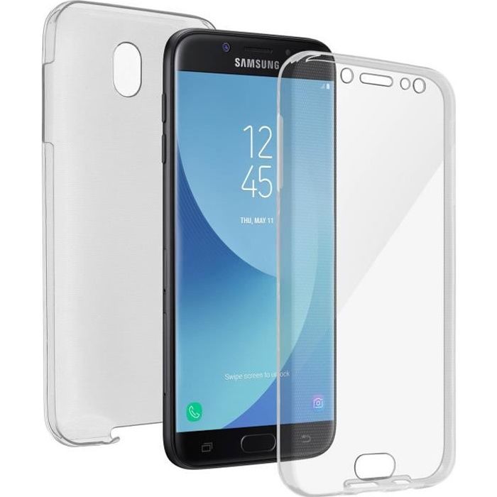 Coque Galaxy J5 2017 Intégrale - Transparent - Protection 360°