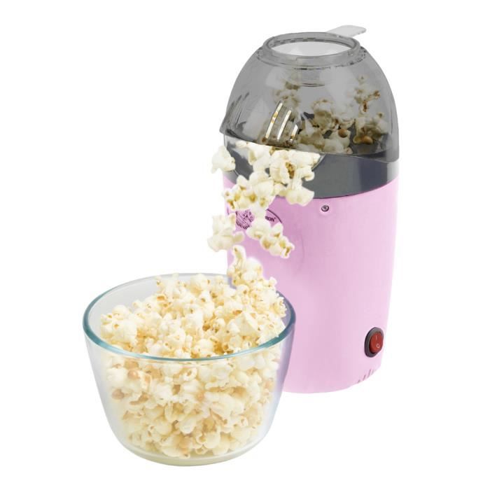 Appareil à pop-corn 1200w rose - BESTRON - APC1007P