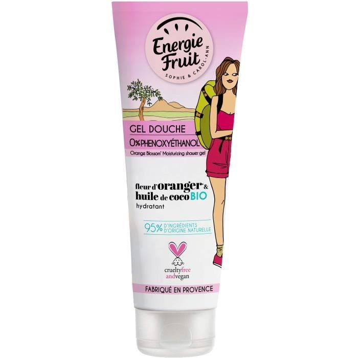 Gel Douche Fleur D'oranger & Huile Coco Bio