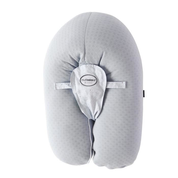 Candide Multirelax jersey matelassé gris bleuté