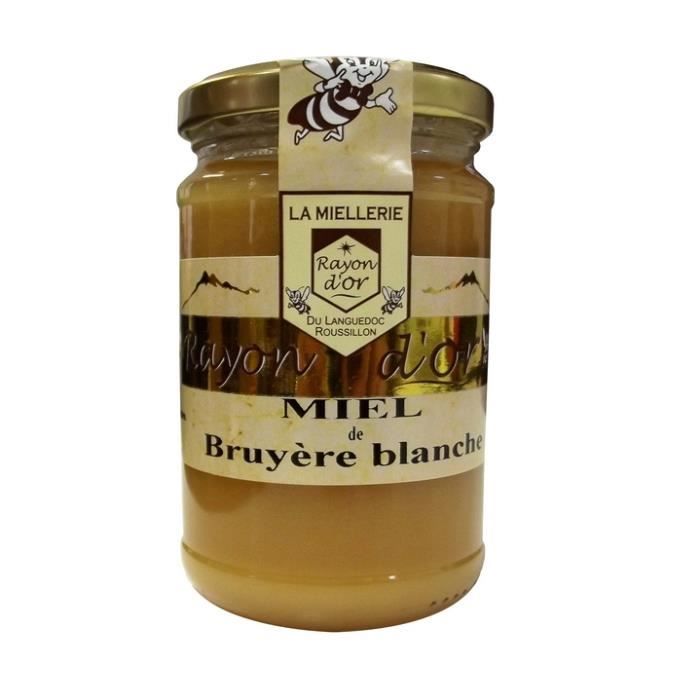 Miel de bruyère blanche 350 gr