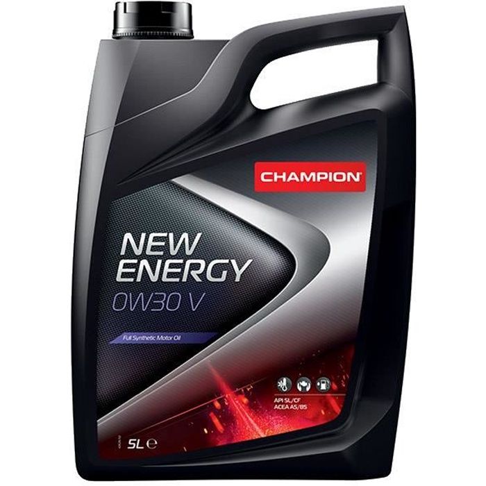 Huile Moteur CHAMPION Champion 0W30 V New Energy 5L - 5413048223013