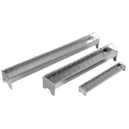 Kerbl 71301 Mangeoire galvanisée pour volailles 50 x 10 cm…
