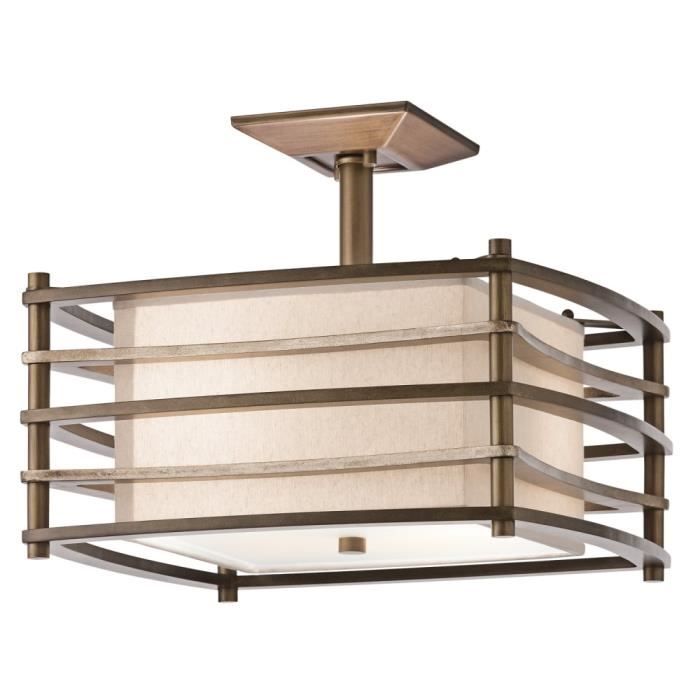 semi contemporaine Moxie flush plafonnier style oriental